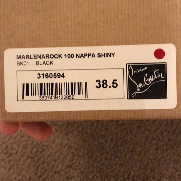 100% Authentic Christian Louboutin Black Heels - Picture 7 of 8